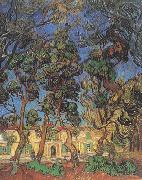 Vincent Van Gogh, Trees in the Garden of Saint-Paul Hospital (nn04)